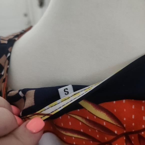 Abstract printed dress - Picture 4 of 6